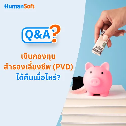 Q&A เงินกองทุนสํารองเลี้ยงชีพ (PVD) ได้คืนเมื่อไหร่? - 500x500 similar content