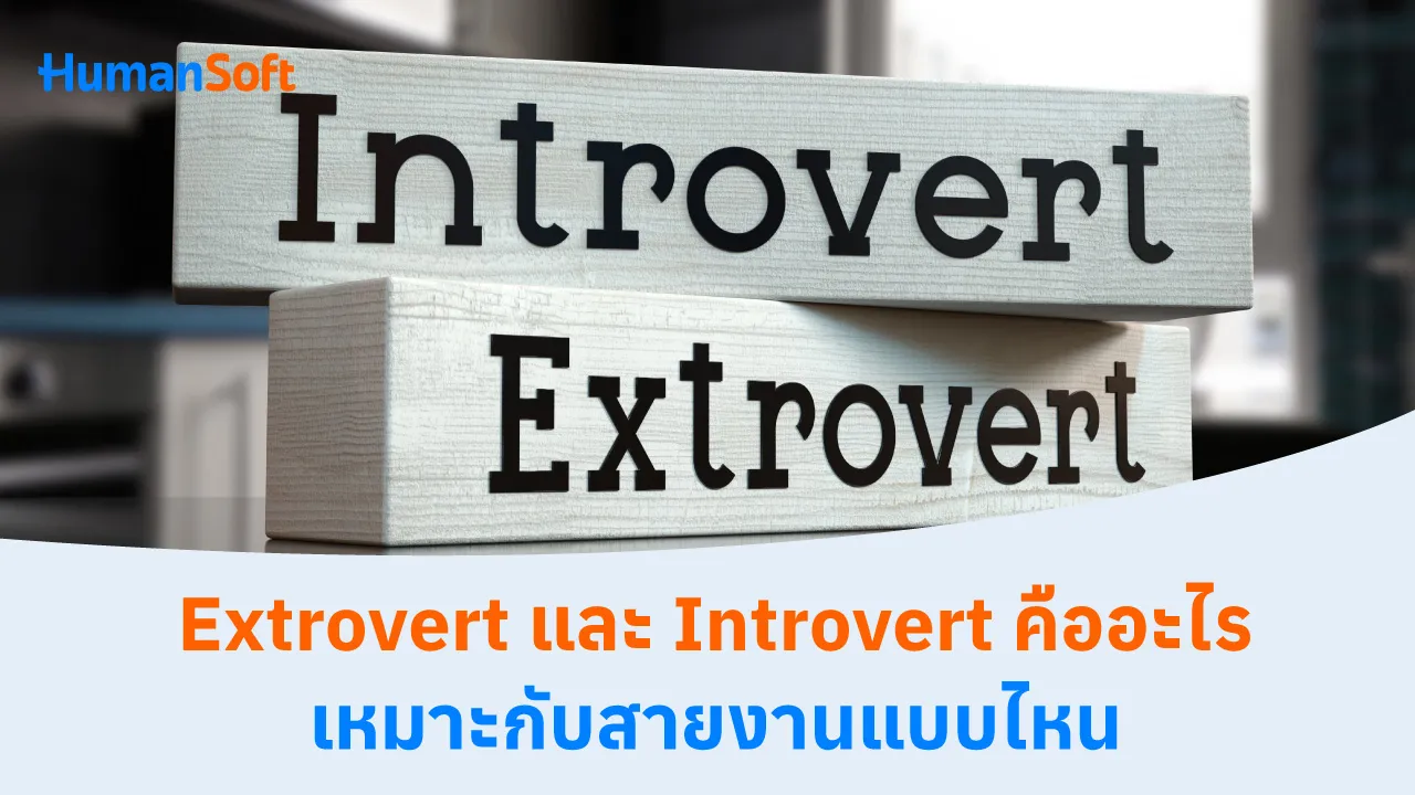 Extrovert และ Introvert คืออะไร เหมาะกับสายงานแบบไหน - blog image preview