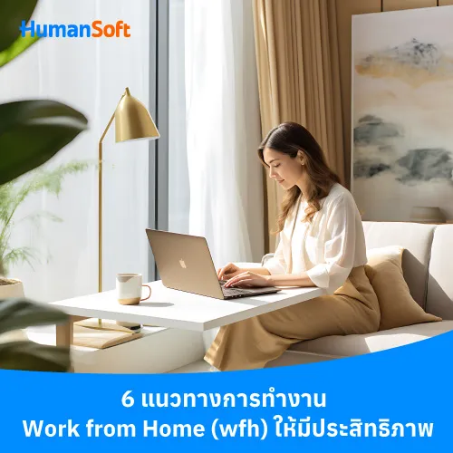 6 แนวทางการทำงานรูปแบบ Work from Home (wfh) ให้มีประสิทธิภาพ - 500x500 similar content