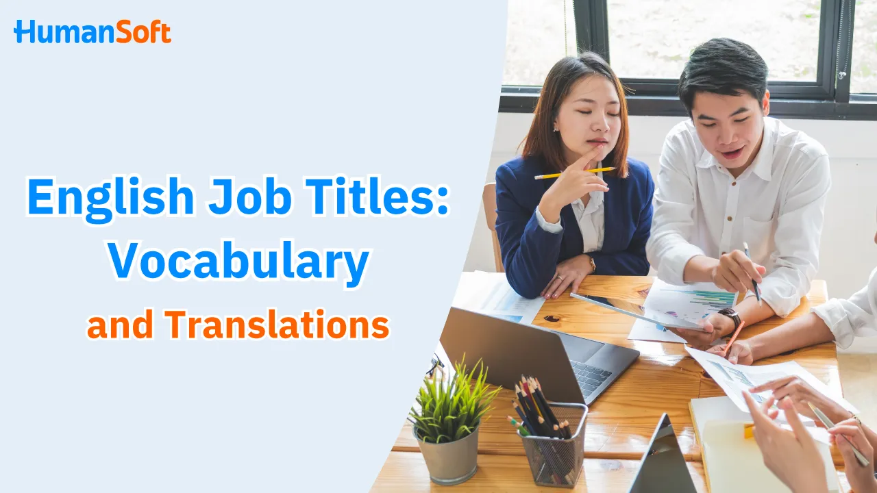 English Job Titles: Vocabulary and Translations - blog image