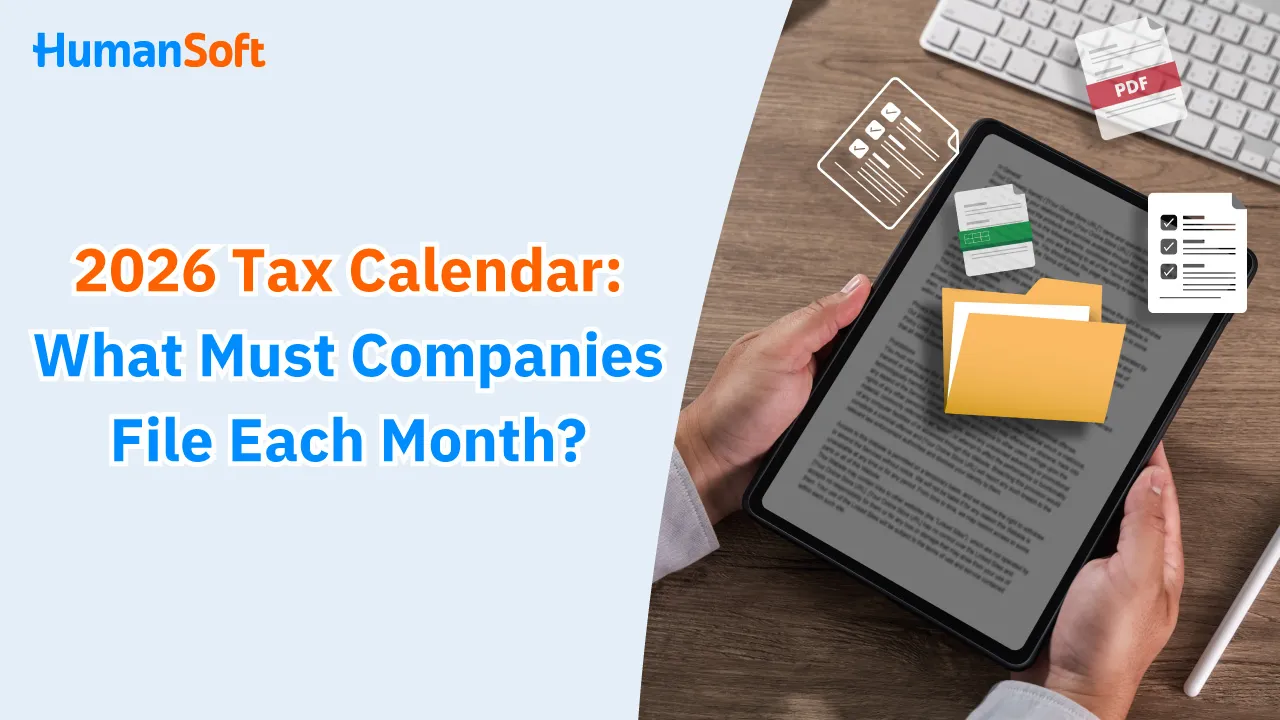 2026 Tax Calendar: What Must Companies File Each Month? - blog image