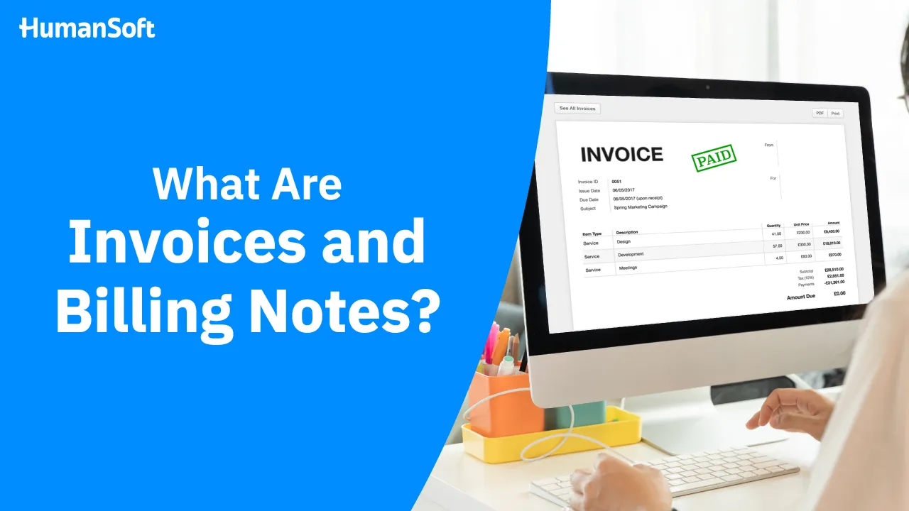 What Are Invoices and Billing Notes? - blog image
