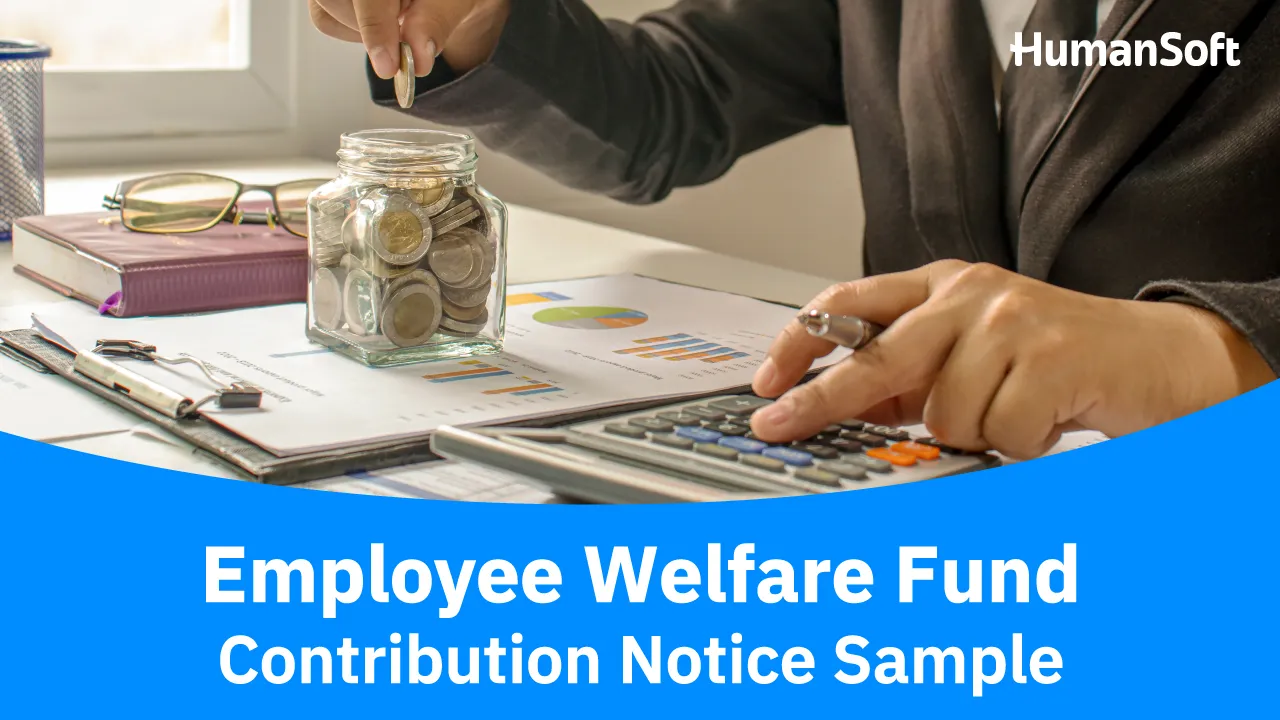 Employee Welfare Fund Contribution Notice Sample - blog image